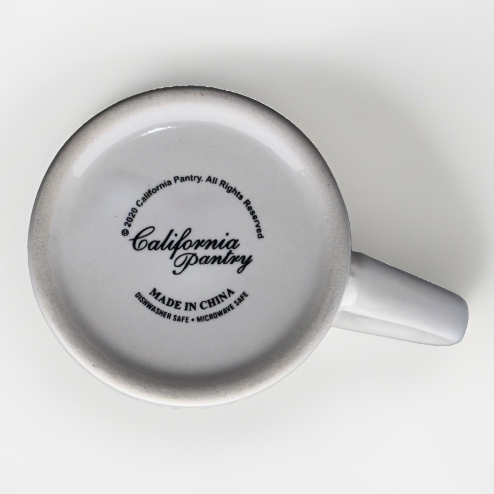 Set of 2 Godiva Belgium 1926 Coffee Mugs by California Pantry 2020 White 16oz - Picture 5 of 5